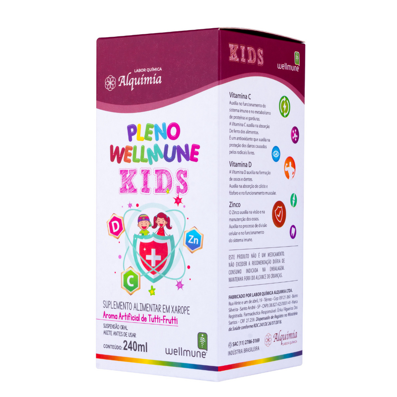 Pleno Wellmune KIDS Xarope