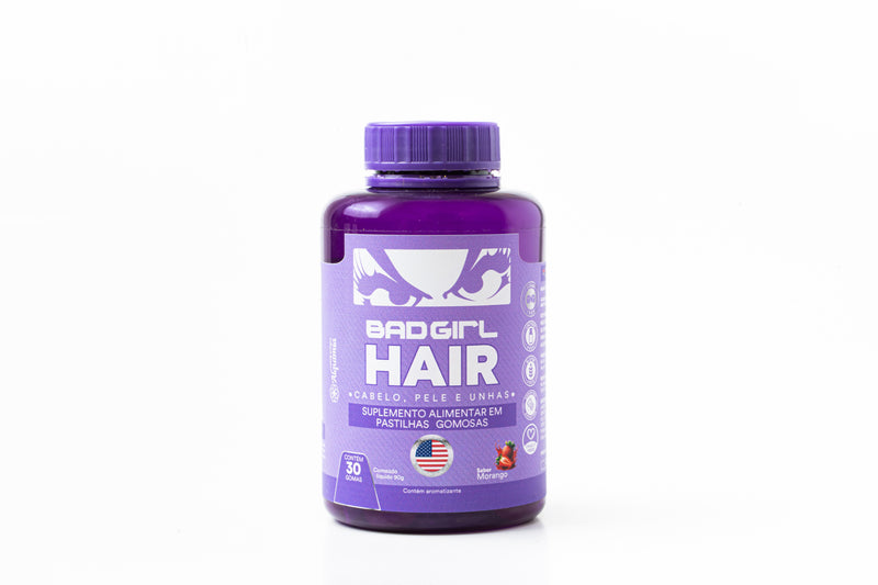 Badgirl Hair - Cabelo, pele e unhas - 30 gomas