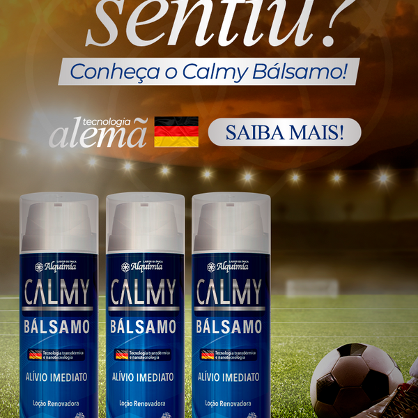 Calmy Bálsamo - O mais potente anti-inflamatório tópico do mercado